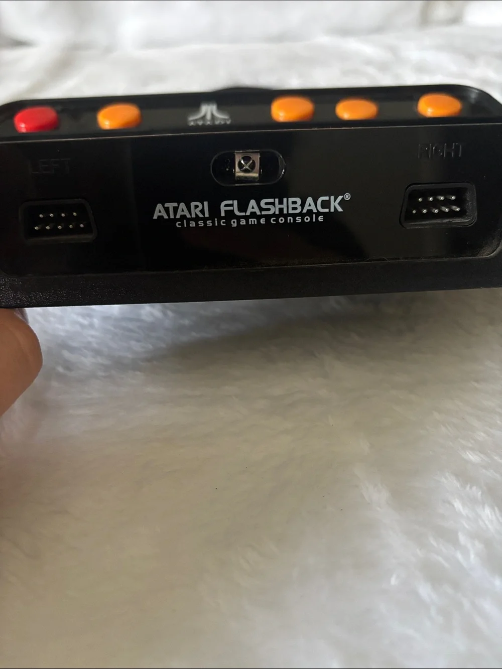 Atari Flashback Classic Console - Black with Orange Buttons